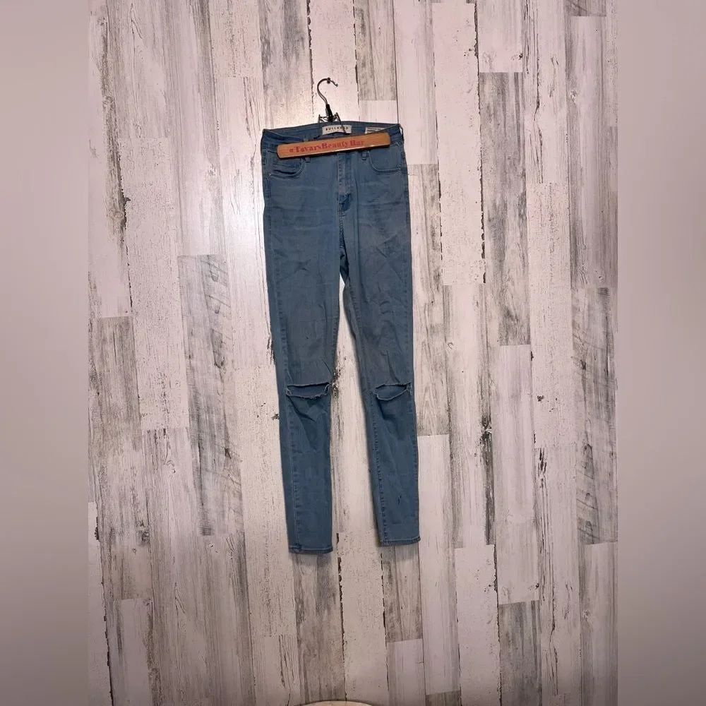 FullHead Super High Rise Skinny Jeans Women’s Size 24 Blue Stretch Denim